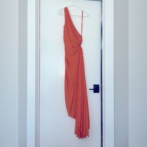 Delfina pleated dress